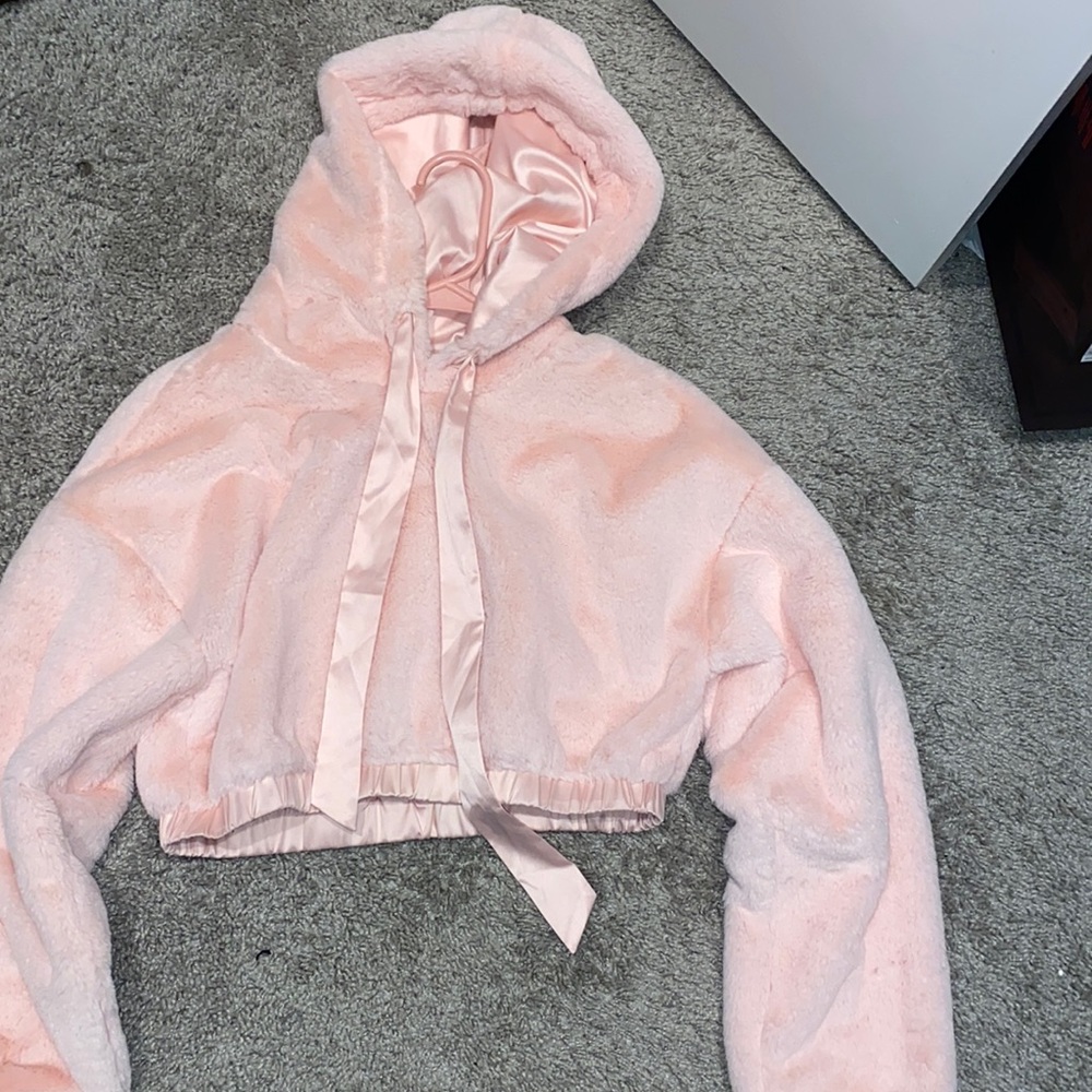 Crop top hoodie